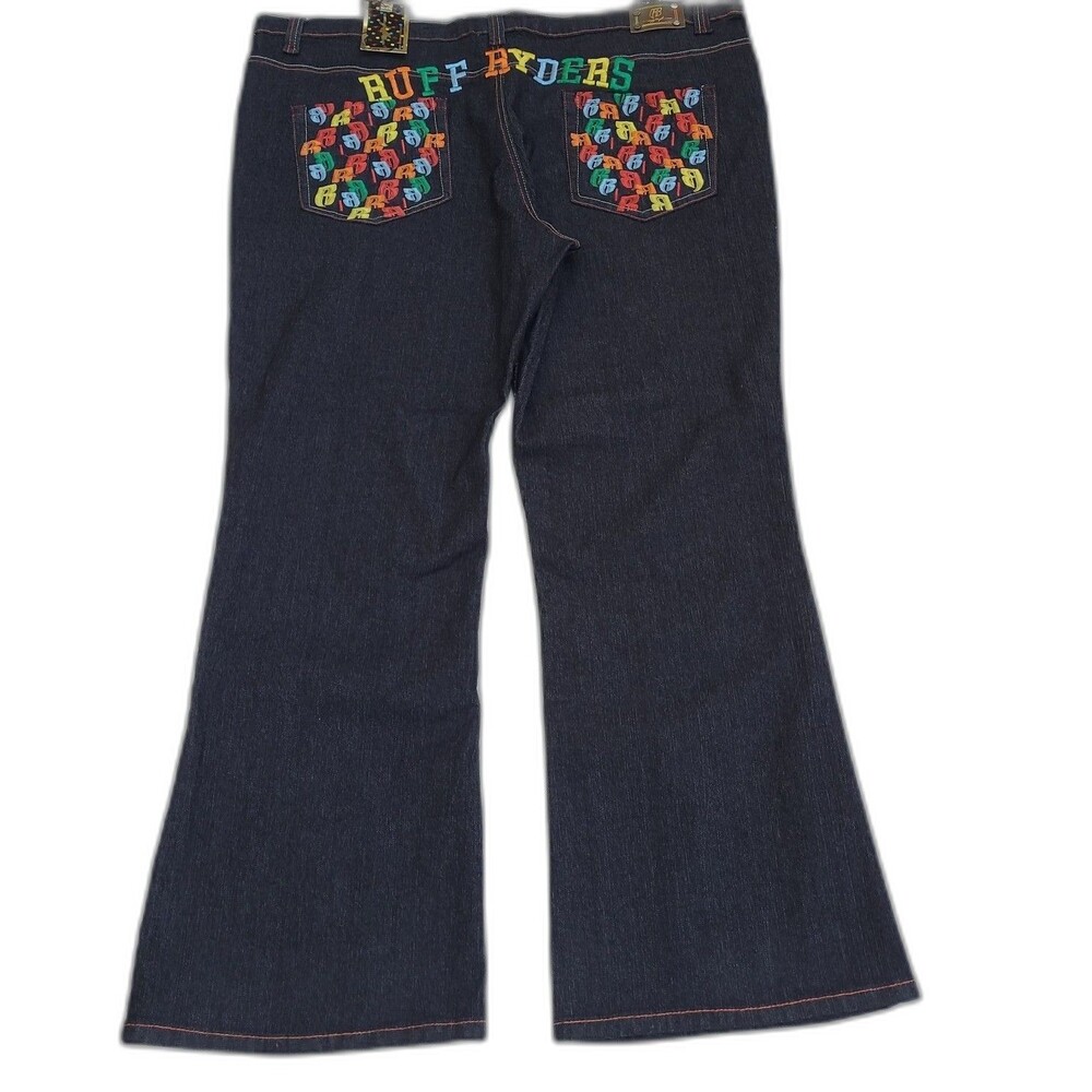 Vintage y2k  Ruff Ryders Denim Jeans Wide Leg